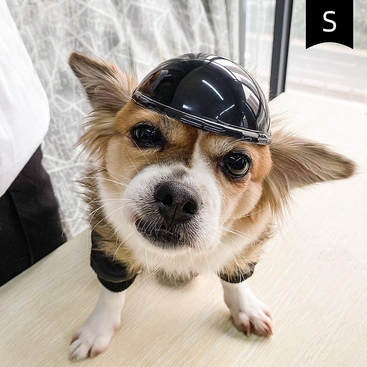 Motorcycle Helmet Dog Cat Accessories Pet Toy Hat Headwear